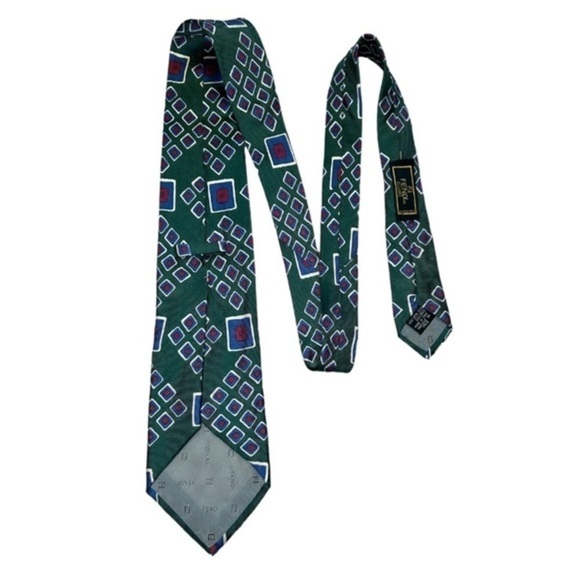FENDI MENS 100% SILK SETA NECK TIE 3.5”x60” - Picture 5 of 7